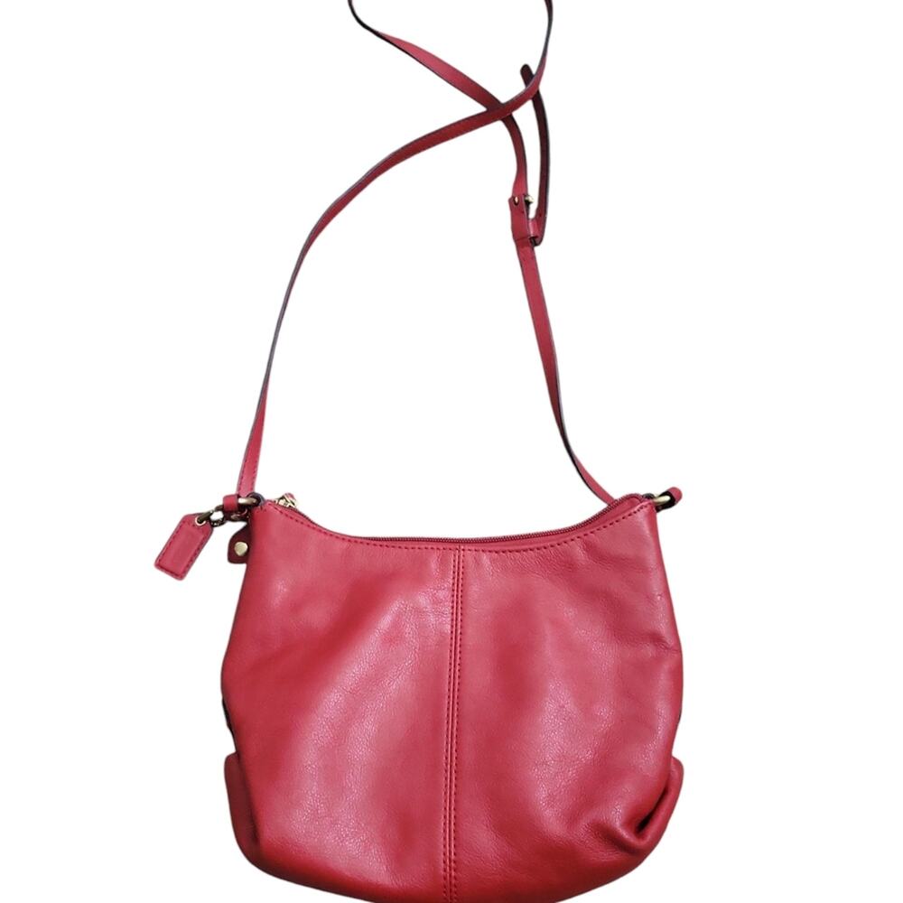 COACH Ashley Swimgback Red/Strawberry Leather Vintage Crossbody bag - Picture 10 of 11